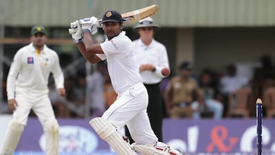 Kumar Sangakkara is now two double hundreds short of Don Bradman, but he says he will not lose sleep over it. Eranga Jayawardena /AP Photo