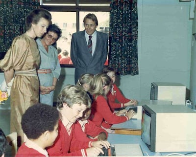 Princess Anne, the daughter of Britain's Queen Elizabeth II, opened the administration building of Dubai English Speaking School in 1987. Photo: Dubai English Speaking School