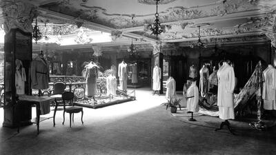 The women's section of Harrods, London, the world's oldest department store, in 1919. Courtesy Harrods