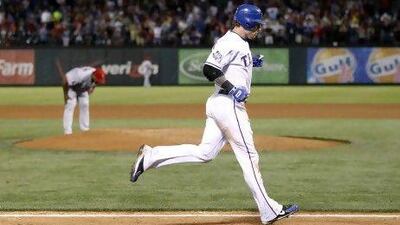 Josh Hamilton has been doing a lot of jogging around the base paths with the home runs he has been hitting.