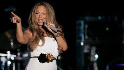 Mariah Carey. Valery Hache / AFP