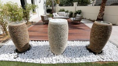 The garden is secluded and large enough for all of the family. Christopher Pike / The National