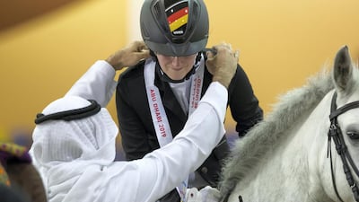Special Olympics action at Al Forsan. Antonie Robertson / The National