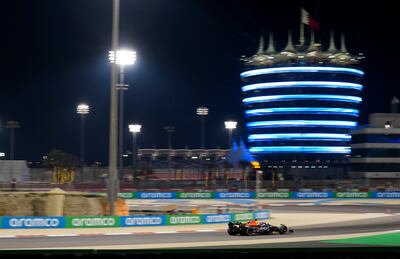 The Bahrain International Circuit has been hosting F1 races since 2004. PA