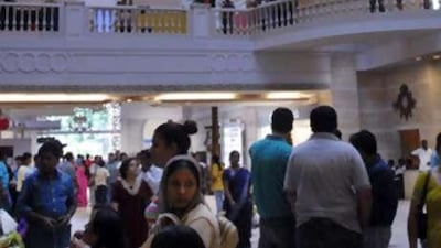 One-stop shopping at spacious new malls is a fast-growing piece of India's consumer pie. The retail sector has traditionally been dominated by markets and small family-run shops.