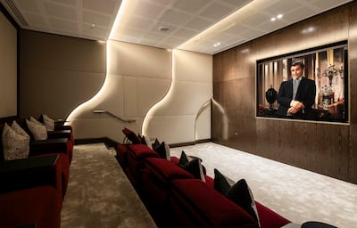 The private cinema in Park Modern. Photo: David Loftus / Grant Silverman