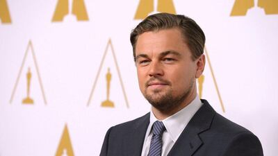Leonardo DiCaprio is nominated for Actor in a Leading Role for Wolf of Wall Street. AP