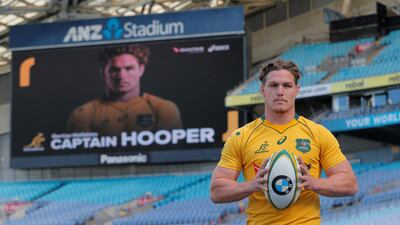 Michael Hooper is Australia's new rugby union captain. Jason Reed / Reuters