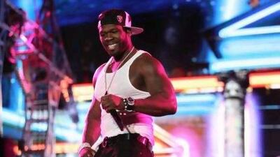 50 Cent performs at the Coachella festival in California in April. Christopher Polk / Getty Images for Coachella / AFP