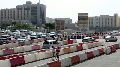 The shutdown was part of work being carried out by the Roads and Transport Authority to connect JLT with the First Al Khail Road, previously called the Western Parallel Road network. DMCC said alternative exit routes would be provided. Jeffrey E Biteng ???