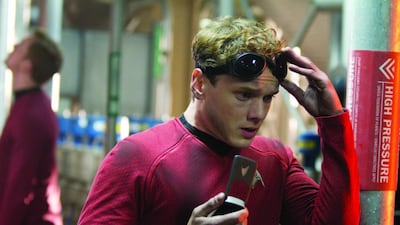 Anton Yelchin in Star Trek: Into Darkness. Zade Rosenthal / Paramount Pictures