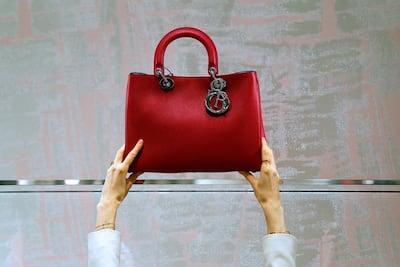 A Dior handbag. Courtesy Dior