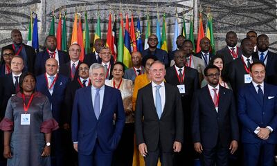 The Italy-Africa space conference in Rome is part of the Mattei Plan to reset relations across the Mediterranean. EPA