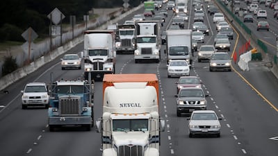 Autonomous vehicles could help address a shortage of drivers in the US. AFP