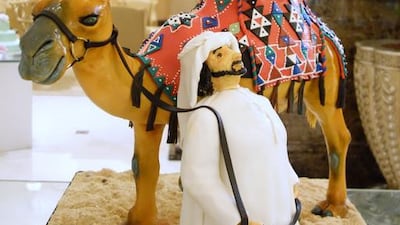 The bake shop category had several showstoppers like this colourful camel cake. Delores Johnson / The National