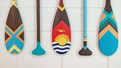 Detail of the exhibition at the Kiribati Pavilion, Expo 2020 Dubai. Christopher Pike/Expo 2020 Dubai