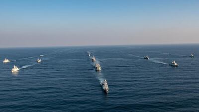 The UAE Armed Forces conduct a military drill off the UAE's coast. All Photos: Wam