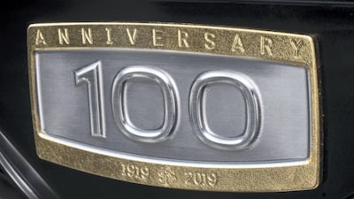 The Brough Supeior Anniversary. Courtesy Brough Superior