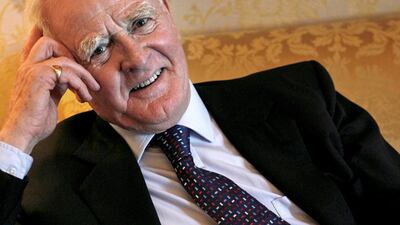 John le Carre, who had been writing novels for almost 60 years, died in December aged 89. EPA