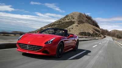 The Ferrari California T HS has had a Dh30,000 overhaul of its suspension, with noticeable results for serious drivers. Photos Courtesy Ferrari