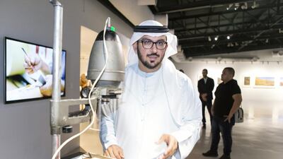 Ammar Al Attar’s latest photo series will be shown at the Kochi Biennale. Reem Mohammed / The National