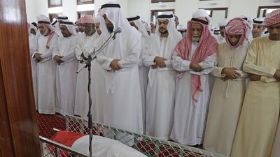 Obaid, who had served in the military for three years, was the second-youngest child of seven brothers and two sisters. Jeffrey E Biteng / The National