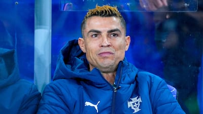 Cristiano Ronaldo was an unused substitute in the win against Norway. Reuters