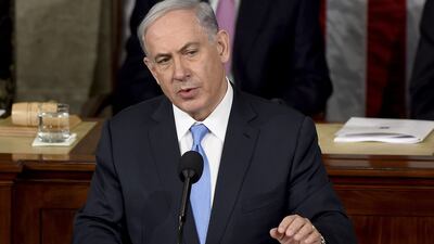Israeli prime minister Benjamin Netanyahu's speech to the US congress is unlikely to help negotiations to prevent Iran developing nuclear weapons. Susan Walsh / AP