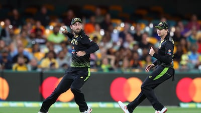 Glenn Maxwell, left, is expected to be away from the game for a few weeks. Getty Images