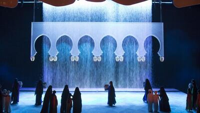 The Mother of the Nation Festival opening ceremony held at Abu Dhabi Exhibition Centre (ADNEC). Mohamed Al Hammadi / Crown Prince Court - Abu Dhabi