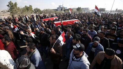 Unknown gunmen opened fire on a car carrying Dijlah TV reporter Ahmad Abdessamad and camera operator Safaa Ghali, who were covering protests in the southern Iraqi city of Basra on 10 January 2020, Iraqi Journalists Syndicate said. EPA