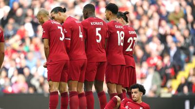 Curtis Jones – 6. Kept the play ticking in midfield without trying too much. Couldn’t find as much space against a stubborn Brentford defence. PA