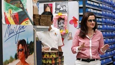 Martine Larroque,the managing director of the Middle East and North Africa at Maui Jim. Pawan Singh / The National