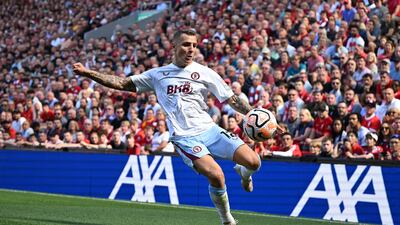 Lucas Digne 6: Skinned by Szoboszlai just after break when he dived in on Hungarian international and needed rescuing by teammates. Minutes later supplied perfect cross that almost saw Cash heading home. AFP