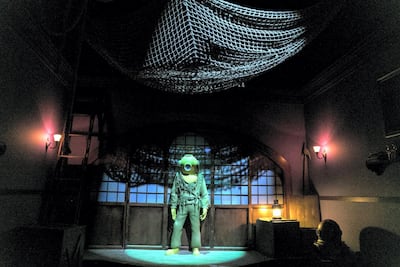 Scooby-Doo The Museum of Mysteries ride in Cartoon Junction. Reem Mohammed / The National