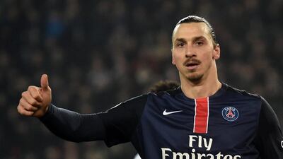Zlatan Ibrahimovic worked with Chelsea manager Jose Mourinho when both were at Inter Milan. Christophe Petit Tesson / EPA