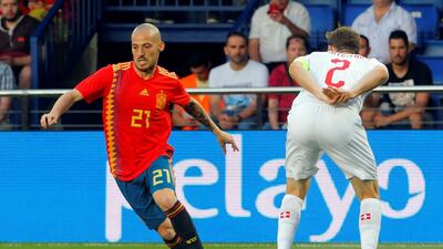 8 Spain || The look: Spain are another tipping their caps to a bygone era - the mid 90s. Back then they were losing to England at penalty shoot-outs and getting humbled by Nigeria. It wouldn't be my choice || Would I wear it? I already have. Our Sunday league kit was a rip-off of their 96 vintage. || Photo Heino Kalis / Reuters