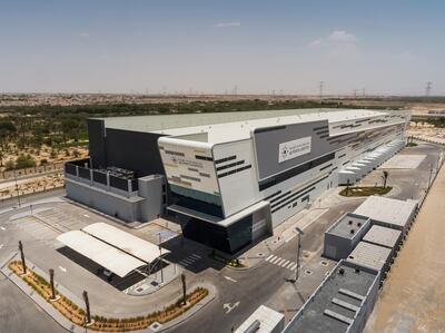A 19,000 square metre temperature-controlled warehouse facility in Khalifa Industrial Zone, Abu Dhabi, is key to the global fight against Covid-19. Courtesy: Abu Dhabi Ports