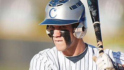 Bryce Harper, above playing for the College of Southern Nevada Coyotes baseball team, has been signed up as the No 1 draft pick by the Washington Nationals.