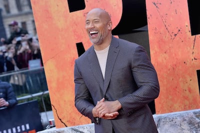 Dwayne Johnson has been named as the world's highest paid actor (Photo by Jeff Spicer/Getty Images)