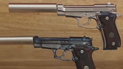 Beretta Cheetah. Courtesy Metropolitan Police