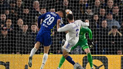Kai Havertz - 7: Fired shot over bar in fifth minute. Headed Chelsea back into game five minutes before break and comfortably their biggest attacking threat. Reuters