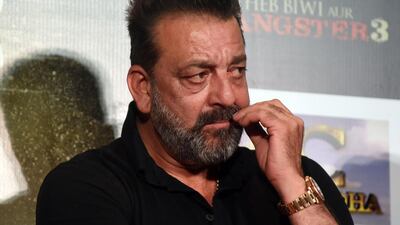 Indian Bollywood actor Sanjay Dutt. Sujit Jaiswal / AFP