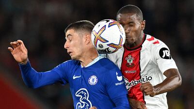 Kai Havertz – 5/10: Should have scored, but headed over from close-range. Was subbed off soon after and looked sluggish throughout. Looked too easy to read and Southampton were happy to give him time on the ball, with his end product lacking. AFP