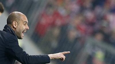 Pep Guardiola took over management at Bayern Munich in the off season. Michaela Rehle / Reuters