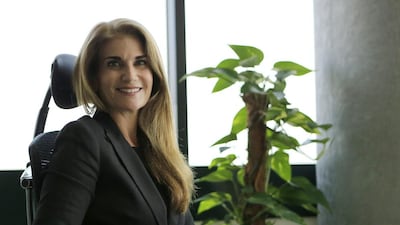 Dr Linda Silver is encouraging young Emiratis to embrace science and technology through her work with the TDC. Ravindranath K / The National