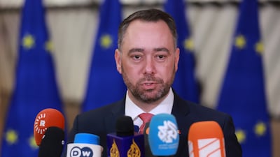 Belgian Foreign Minister Maxime Prevot has clashed with his Israeli counterpart on X. EPA