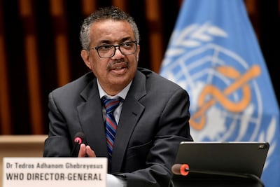 World Health Organisation Director General Tedros Adhanom Ghebreyesus says Sinopharm has been approved for emergency use. Reuters