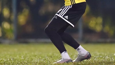 Photos of the training of the first national team in the camp of Malaysia. Courtesy UAE FA