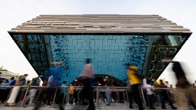 The Saudi Arabia pavilion has had millions of visits. Photo: Suneesh Sudhakaran / Expo 2020 Dubai
